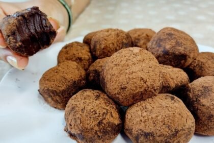 Receita de Trufas de Aveia e Banana