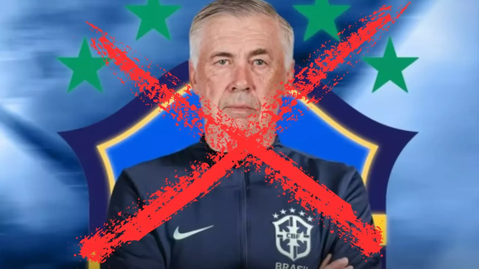 Ancelotti recusa proposta da CBF e deixa Seleção Brasileira em situação crítica