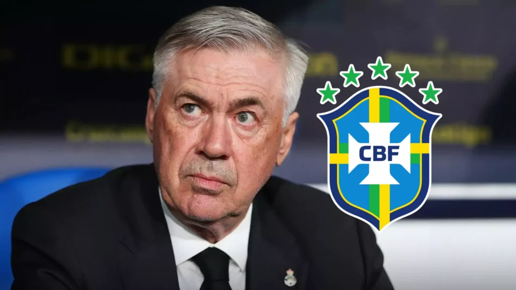 Ancelotti recusa proposta da CBF e deixa Seleção Brasileira em situação crítica