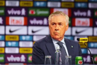 Seleção Brasileira Enfrenta Desafio nas Eliminatórias com Ancelotti 10 Pontos Atrás da Argentina e na 4ª Posição