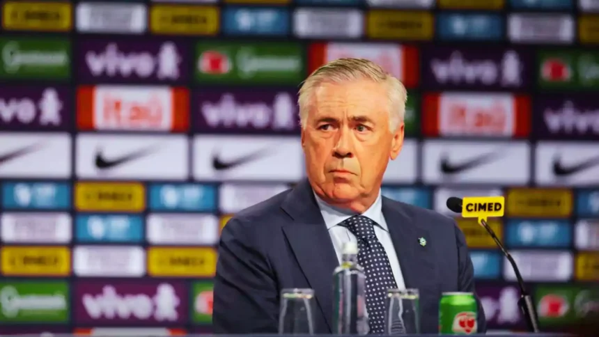 Seleção Brasileira Enfrenta Desafio nas Eliminatórias com Ancelotti 10 Pontos Atrás da Argentina e na 4ª Posição
