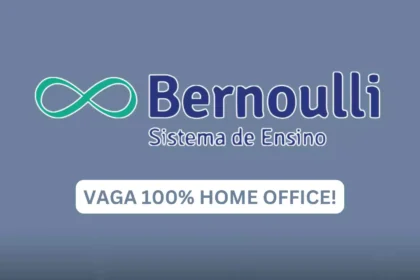 ANALISTA PEDAGÓGICO: A Bernoulli Educação Abriu Vaga Home Office 100% Remota